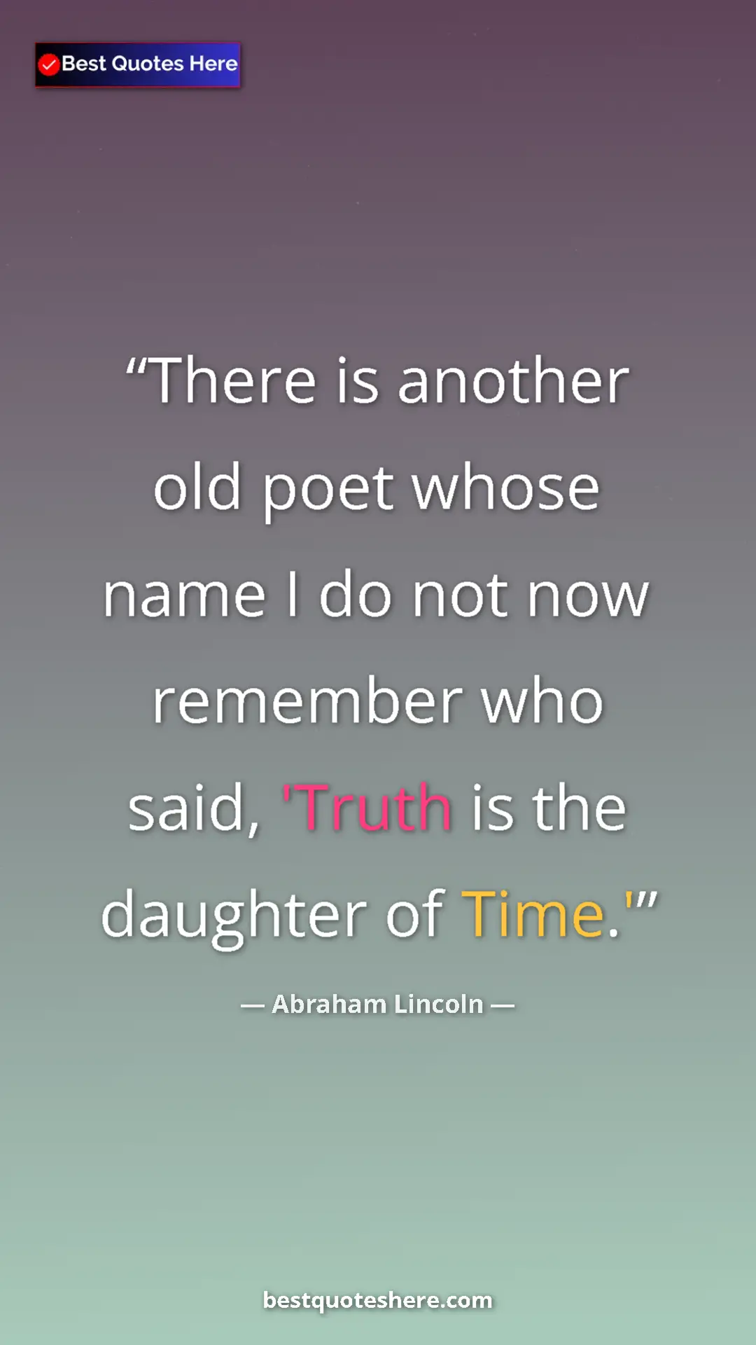 Abraham Lincoln Quote Card: "There is another old poet whose name I do not now remember w" Pinterest quote poster by Abraham Lincoln: "There is another old poet whose name I do not now remember w"