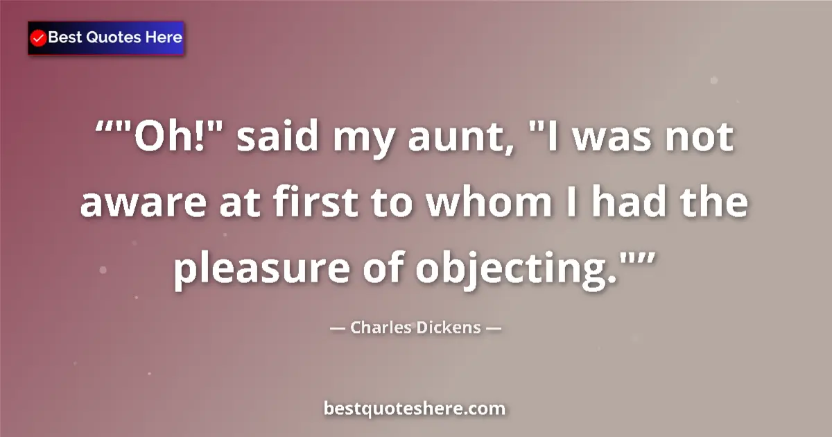Quote by Charles Dickens: 
