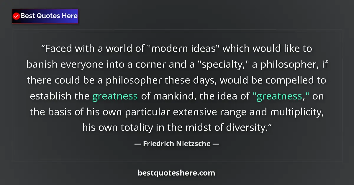 Quote by Friedrich Nietzsche: Faced with a world of 