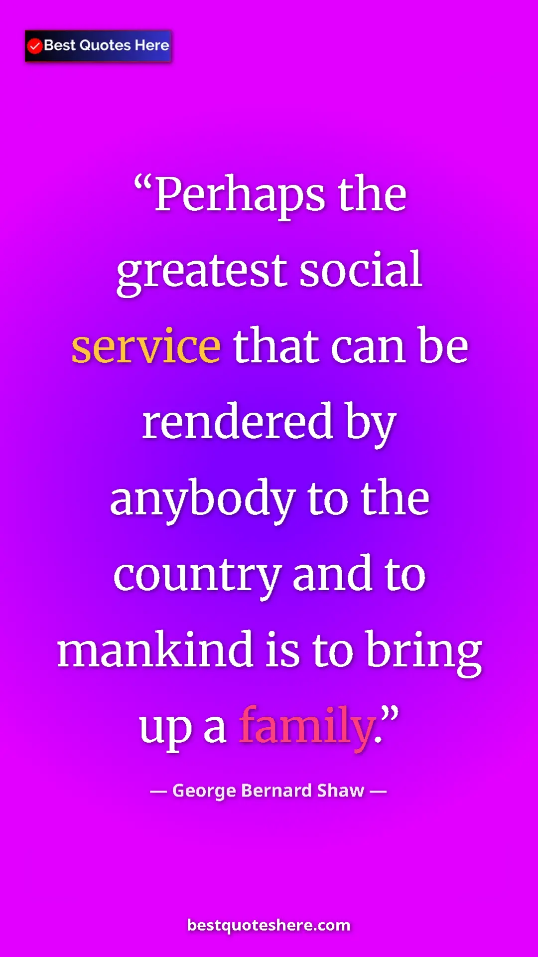 George Bernard Shaw Quote Card: "Perhaps the greatest social service that can be rendered by..." Pinterest quote poster by George Bernard Shaw: "Perhaps the greatest social service that can be rendered by..."