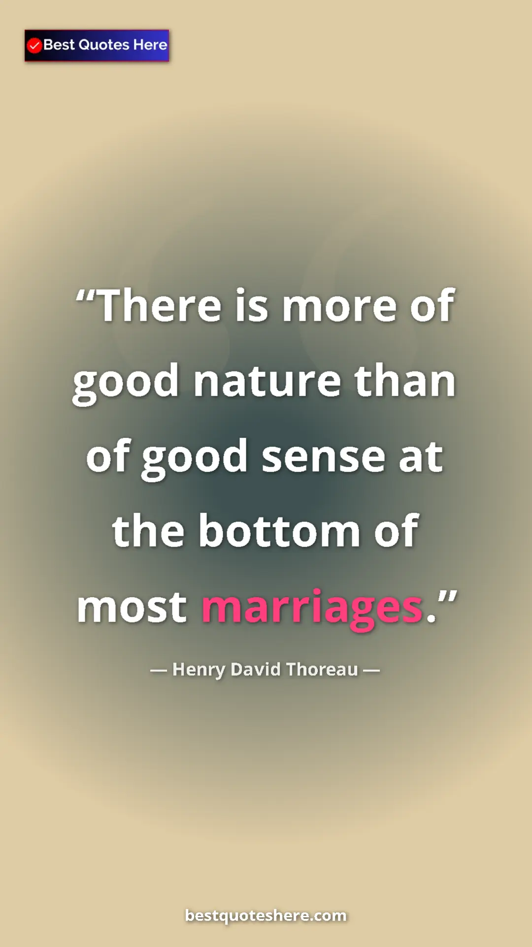 Henry David Thoreau Quote Card: "There is more of good nature than of good sense at the..." Pinterest quote poster by Henry David Thoreau: "There is more of good nature than of good sense at the..."