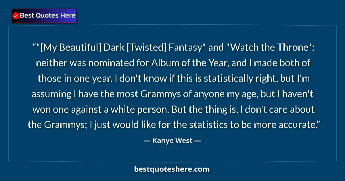 Quote by Kanye West: 