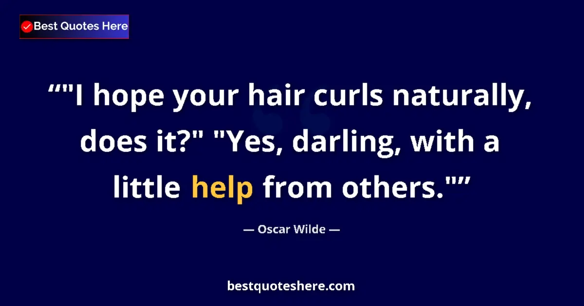 Quote by Oscar Wilde: 