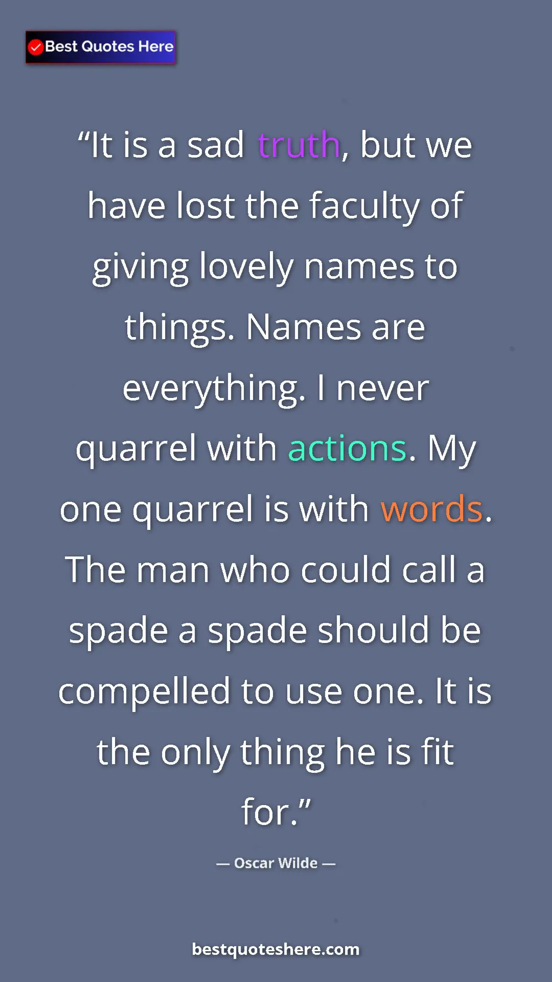 Oscar Wilde Quote Card: "It is a sad truth, but we have lost the faculty of giving..." Pinterest quote poster by Oscar Wilde: "It is a sad truth, but we have lost the faculty of giving..."