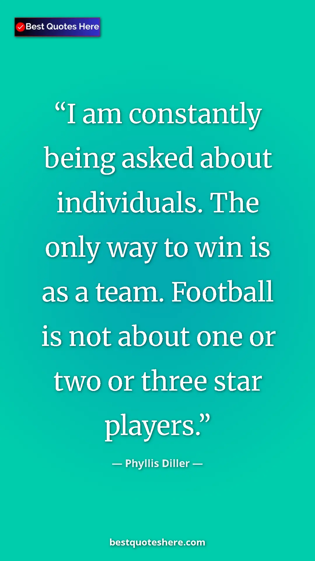 Phyllis Diller Quote Card: "I am constantly being asked about individuals. The only way..." Pinterest quote poster by Phyllis Diller: "I am constantly being asked about individuals. The only way..."