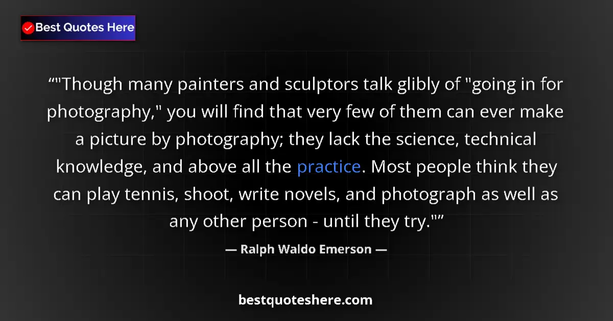 Quote by Ralph Waldo Emerson: 