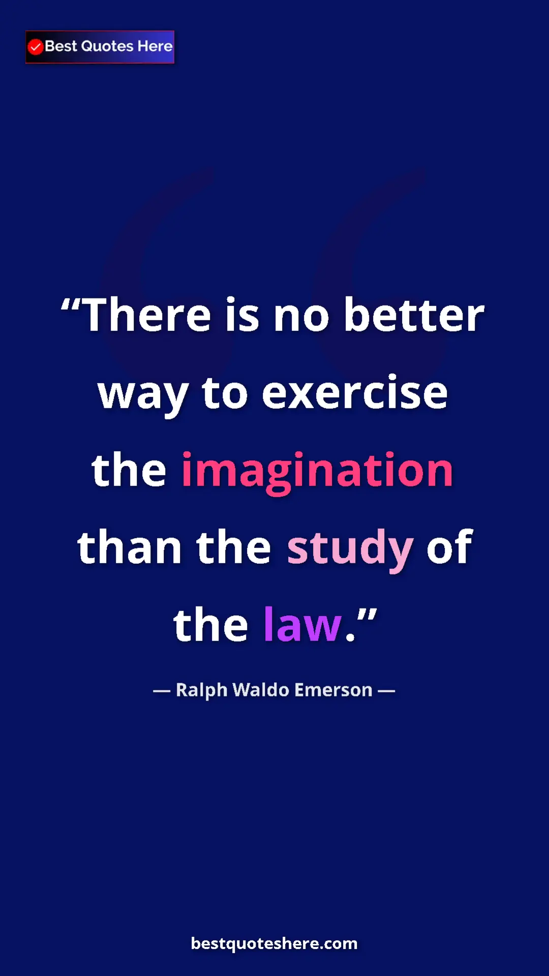 Ralph Waldo Emerson Quote Card: "There is no better way to exercise the imagination than the..." Pinterest quote poster by Ralph Waldo Emerson: "There is no better way to exercise the imagination than the..."