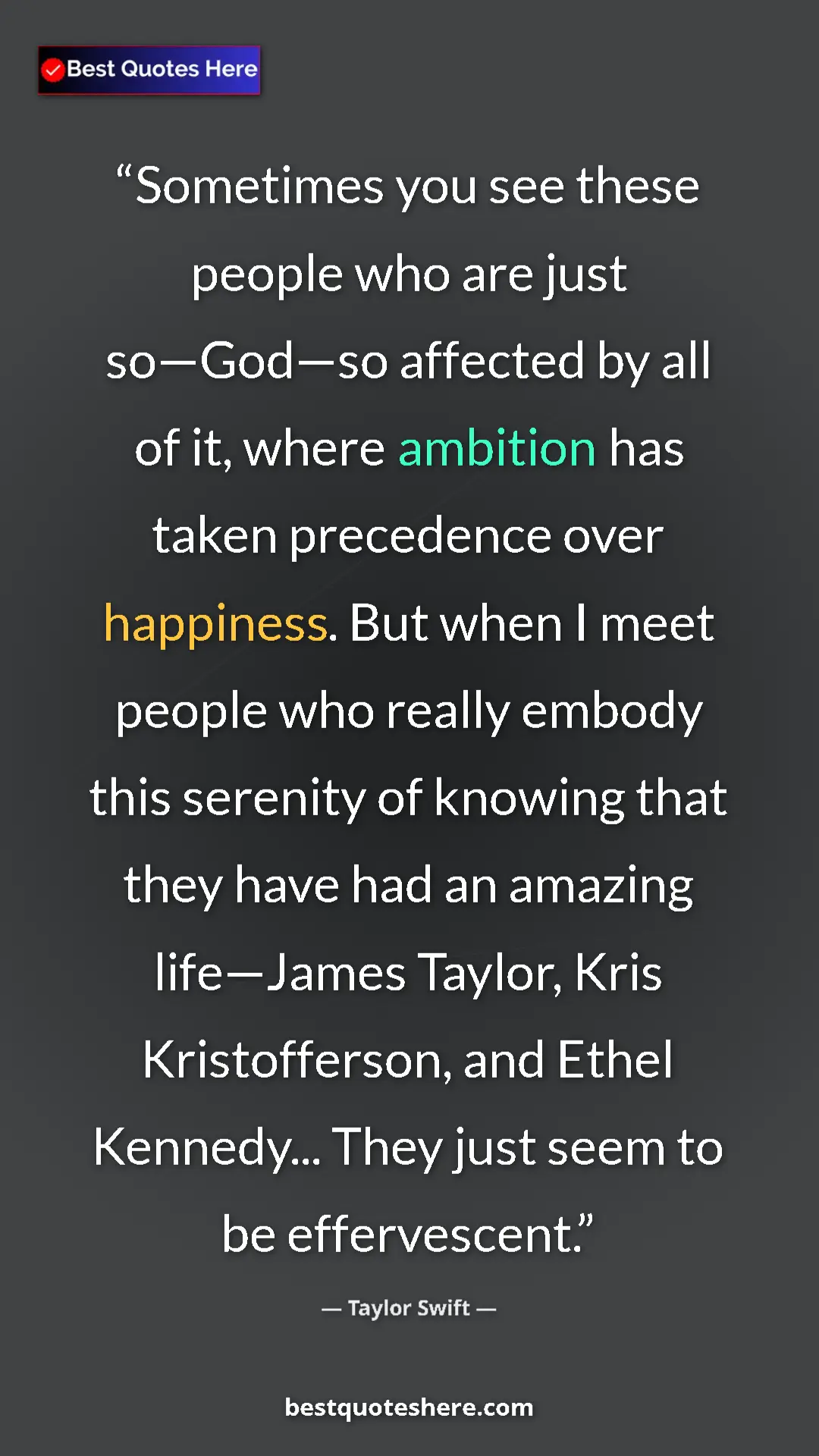 Taylor Swift Quote Card: "Sometimes you see these people who are just so—God—so affect" Pinterest quote poster by Taylor Swift: "Sometimes you see these people who are just so—God—so affect"