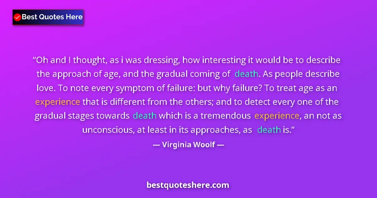 Quote by Virginia Woolf: Oh and I thought, as i was dressing, how interesti