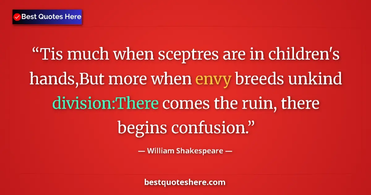 Quote by William Shakespeare: Tis much when sceptres are in children's hands,But