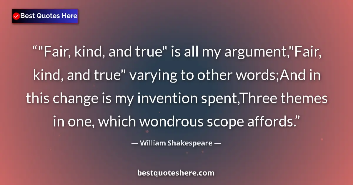 Quote by William Shakespeare: 