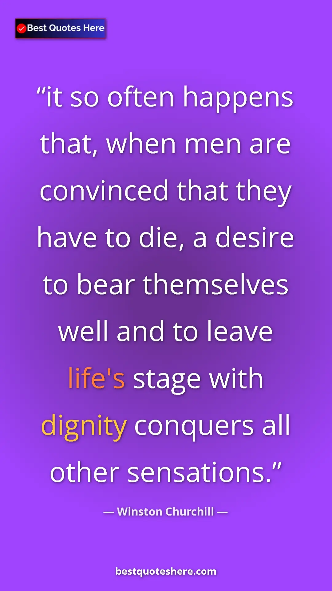 Winston Churchill Quote Card: "it so often happens that, when men are convinced that they..." Pinterest quote poster by Winston Churchill: "it so often happens that, when men are convinced that they..."