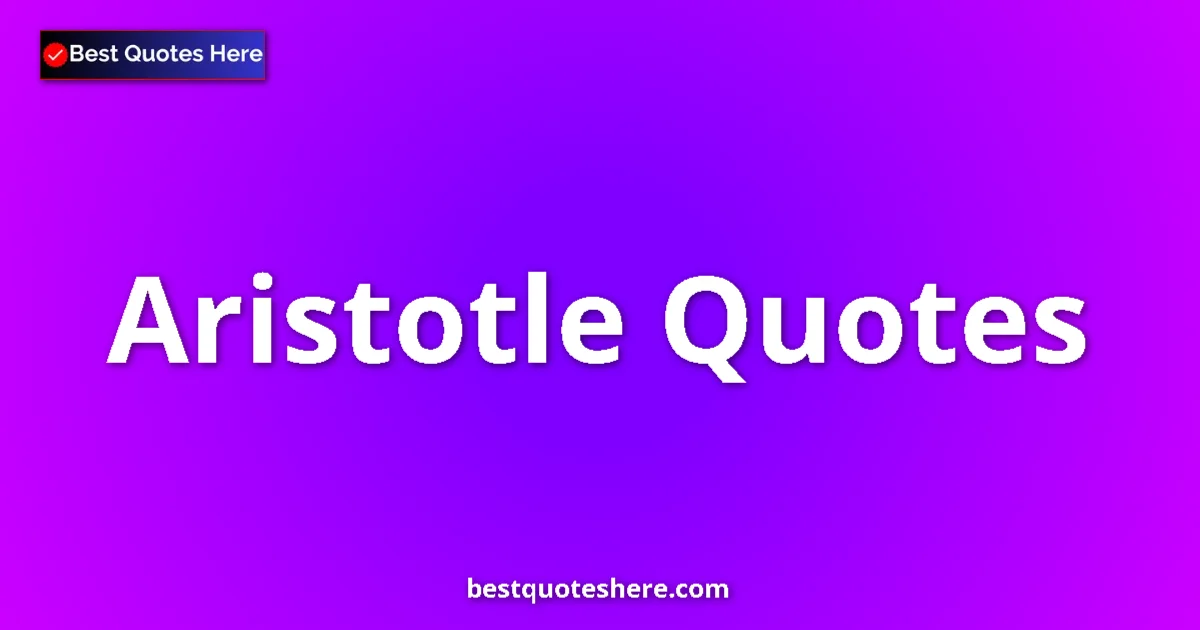 Aristotle