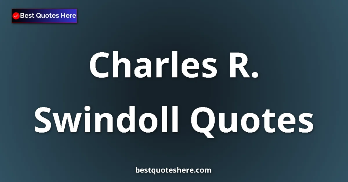 Charles R. Swindoll