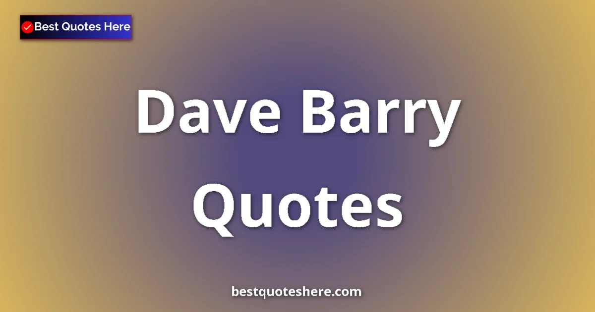 Dave Barry