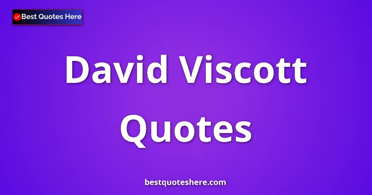 David Viscott