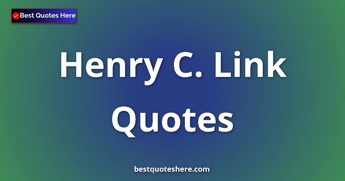 Henry C. Link