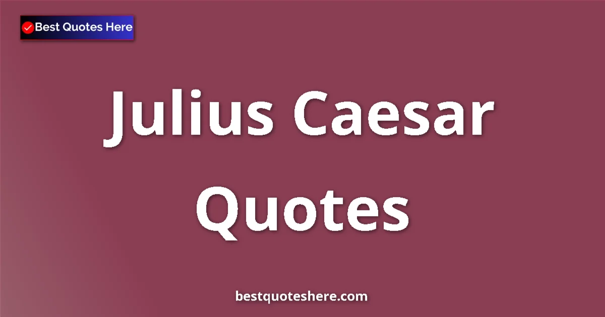 Julius Caesar