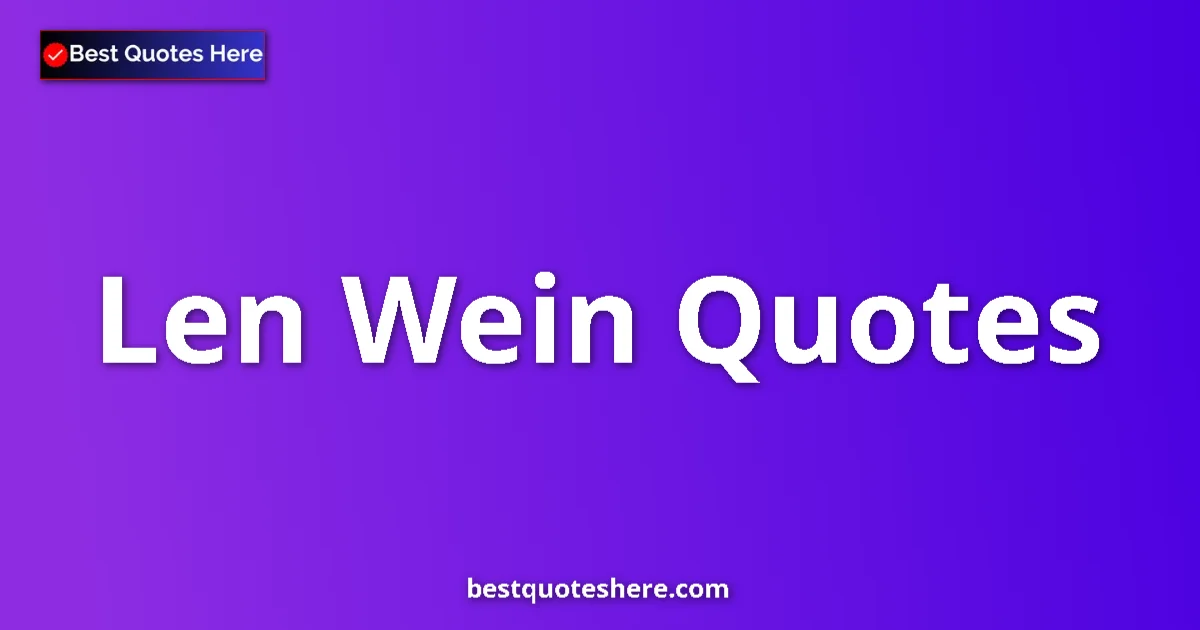 Len Wein