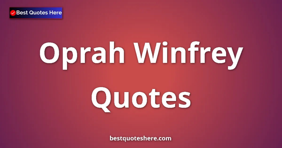 Oprah Winfrey