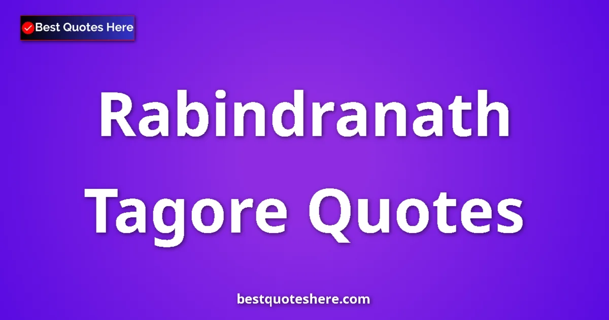 Rabindranath Tagore