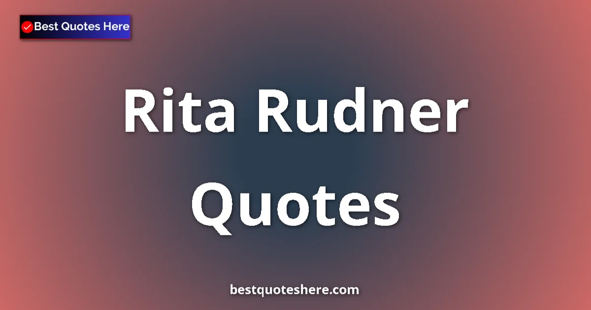 Rita Rudner