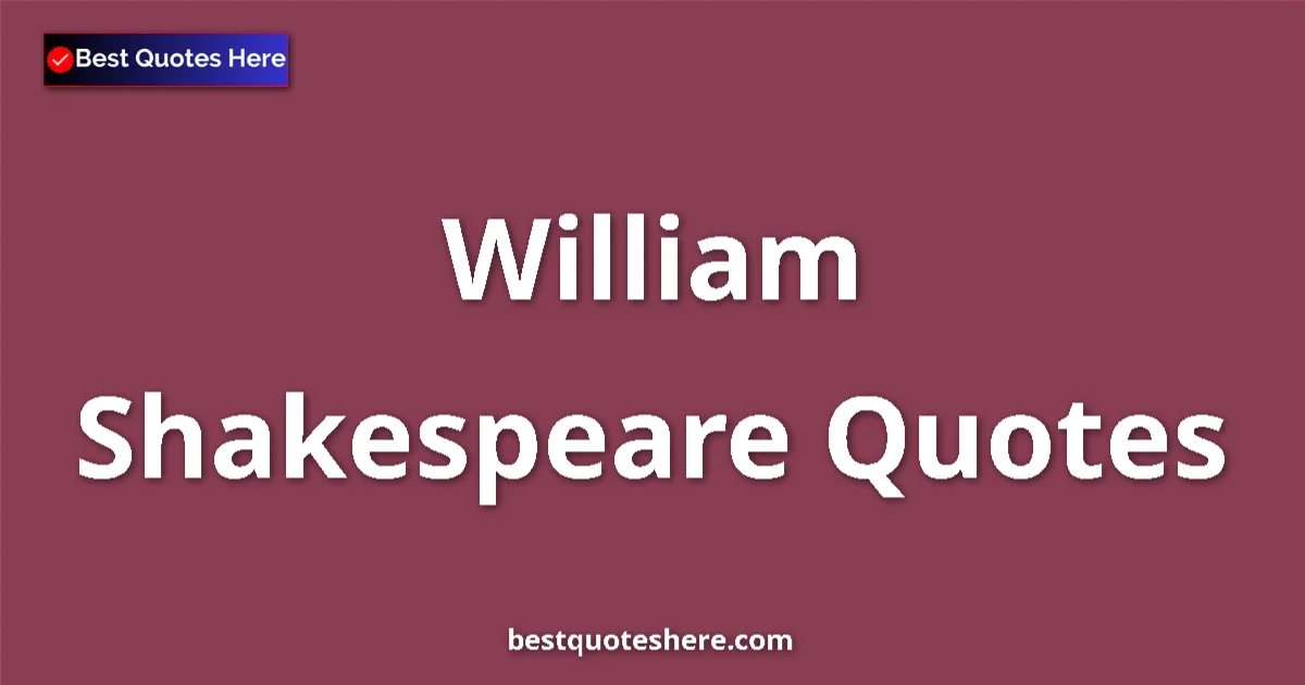 William Shakespeare